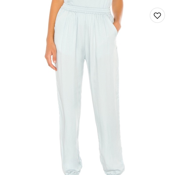 Indah Pierre Solid Easywear Lounge Pant, Color: Ice, Size: Medium - Picture 3 of 4